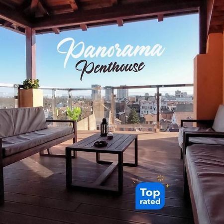 Apartmán Panorama Penthouse Bělehrad Exteriér fotografie